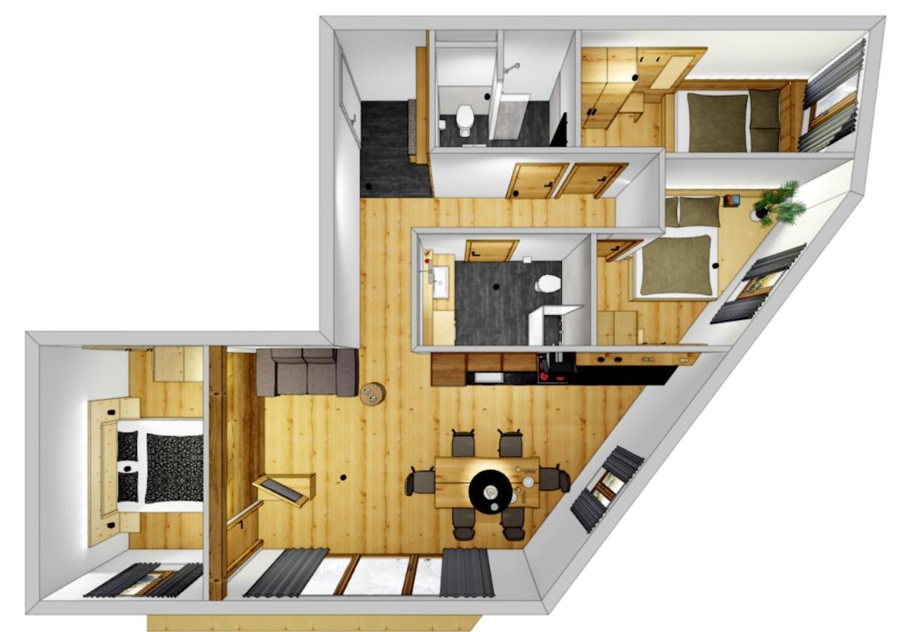 Tiroler Zeitgeist Apartment Fügen Екстериор снимка